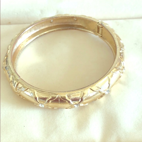 Embellished Antique Bracelet ~ Gorgeous! - Picture 1 of 8